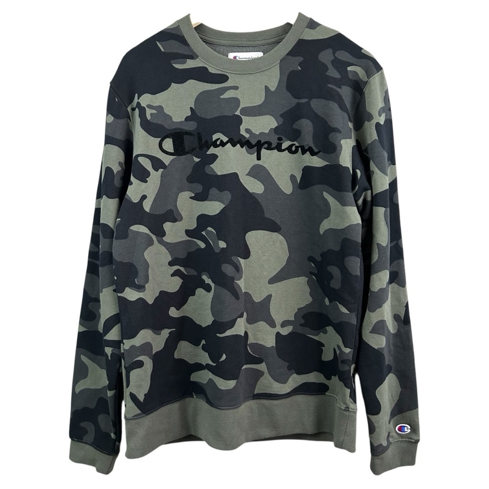NWOT Champion Camouflage Sweater Size Medium
